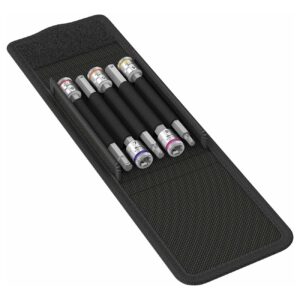Wera 1/4" Drive Long Metric Hex-Plus Bit Socket Set (5 Piece Set)