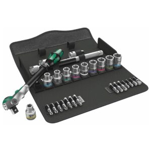 Wera Metric 1/2” Drive Speed Ratchet Set (29-Piece Set)