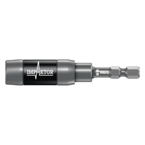 Wera Impaktor 1/4" Bit Holder with Retaining Ring and Ring Magnet