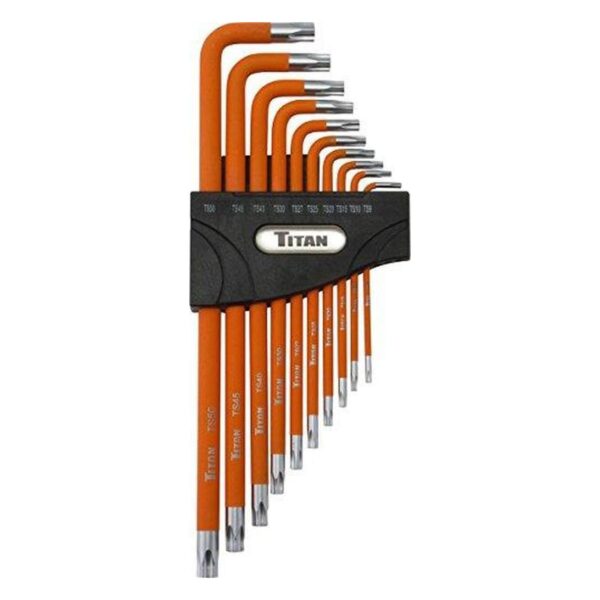 Titan Tamper Resistant (Security Pentalope) 5-Lobe Key Set (10 Piece Set)