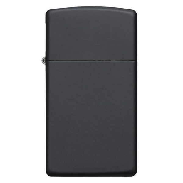 Zippo Windproof Lighter Slim Black Matte