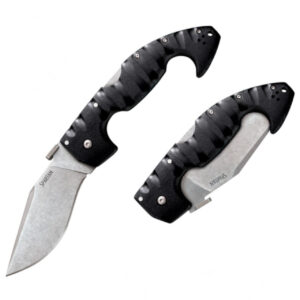Cold Steel Spartan Folding Kopis 4-1/2" Carpenter CTS BD1 Stonewash Blade