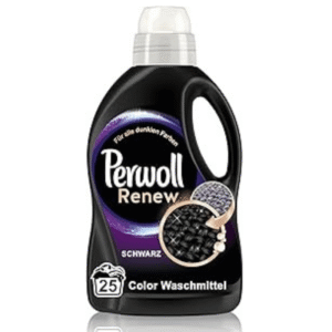 Perwoll Renew Black, Detergent For All Dark Colors, Strengthens Fibers and Improves Color (25 Washes)