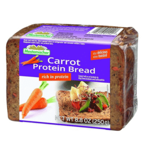 Mestemacher Protein Bread,Carrot, 9 Count