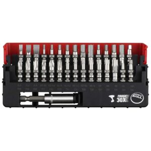 Vessel IMPACT BALL Torsion Bit Set in Slide Case (30+1 Piece Set)
