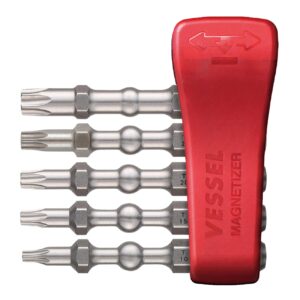 Vessel Impact Ball Torsion Bit Set – TORX Bits (5 Piece Set)
