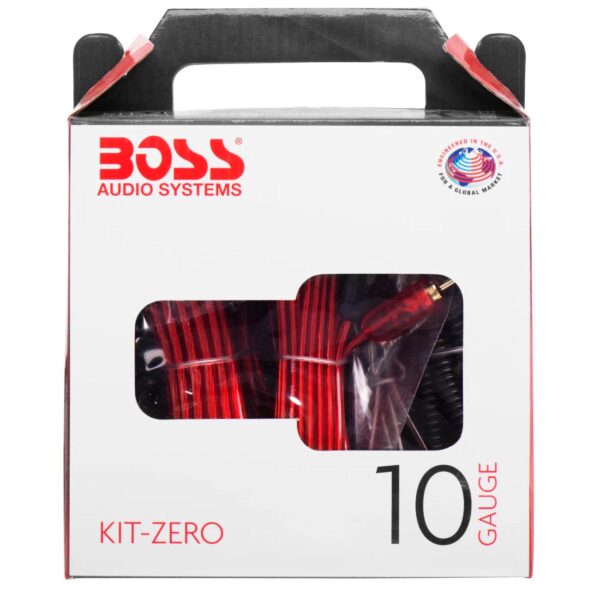 Boss Complete 10 Gauge Amplifier Installation kit