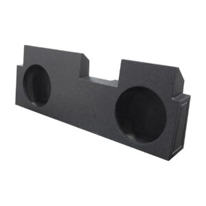 QPower “QBOMB” 2019 - 2024 Jeep Gladiator Dual 12″ Sealed Empty Woofer Enclosure
