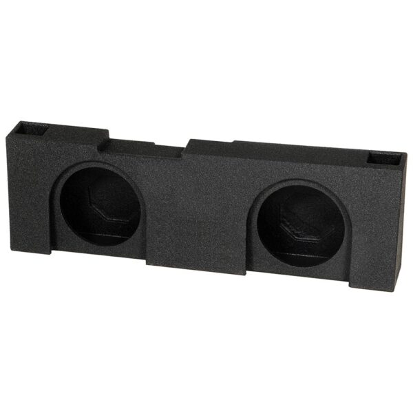 QPower "QBOMB" Chevy/GMC Crew Cab '14-'18 Dual 12" Vented Empty Woofer Enclosure