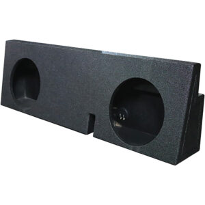 QPower "QBOMB" Toyota Tacoma Double Cab '05-'24 Dual 12" Sealed Woofer Box
