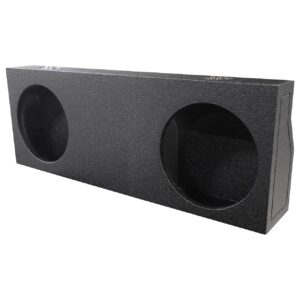 QPower “QBOMB” ’22-’24 Toyota Tundra Crew Max Dual 12″ Sealed Empty Woofer Enclosure