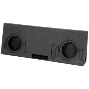 QPower "QBOMB" Toyota Tundra Crew Max Cab '14 -'21 Dual 10" Vented Woofer Enclosure