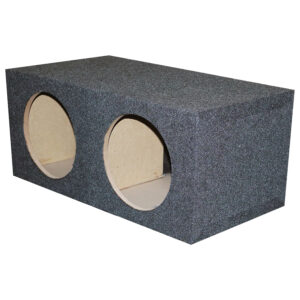 Dual 15″ Sealed Heavy Duty Square Empty Woofer Box
